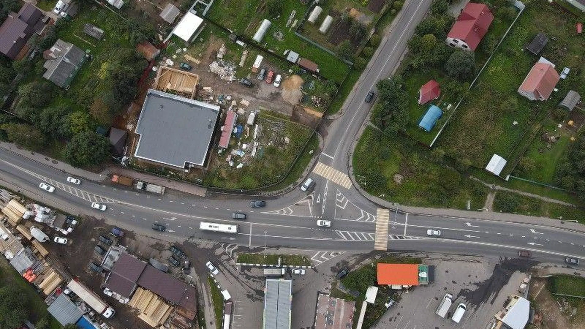 В Дмитрове оптимизировали движение на четырех перекрестках