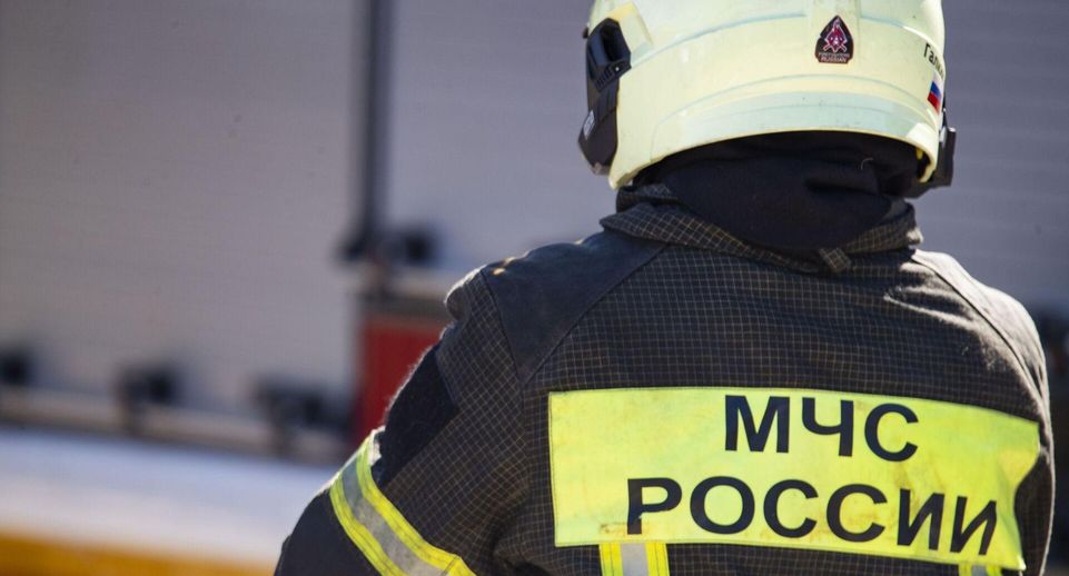 МЧС: в Петербурге загорелись палеты в Кировском районе