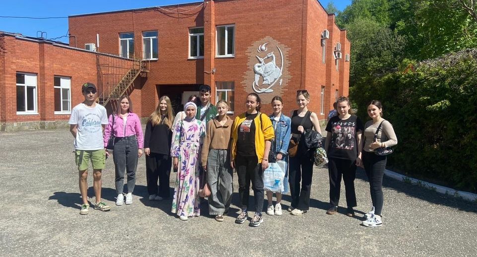 Студенты из Солнечногорска побывали на экскурсии в санатории «Орбита-2»