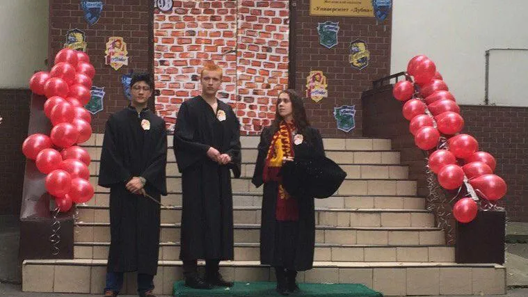 В героев «Гарри Поттера» перевоплотились студенты в Котельниках на посвящении