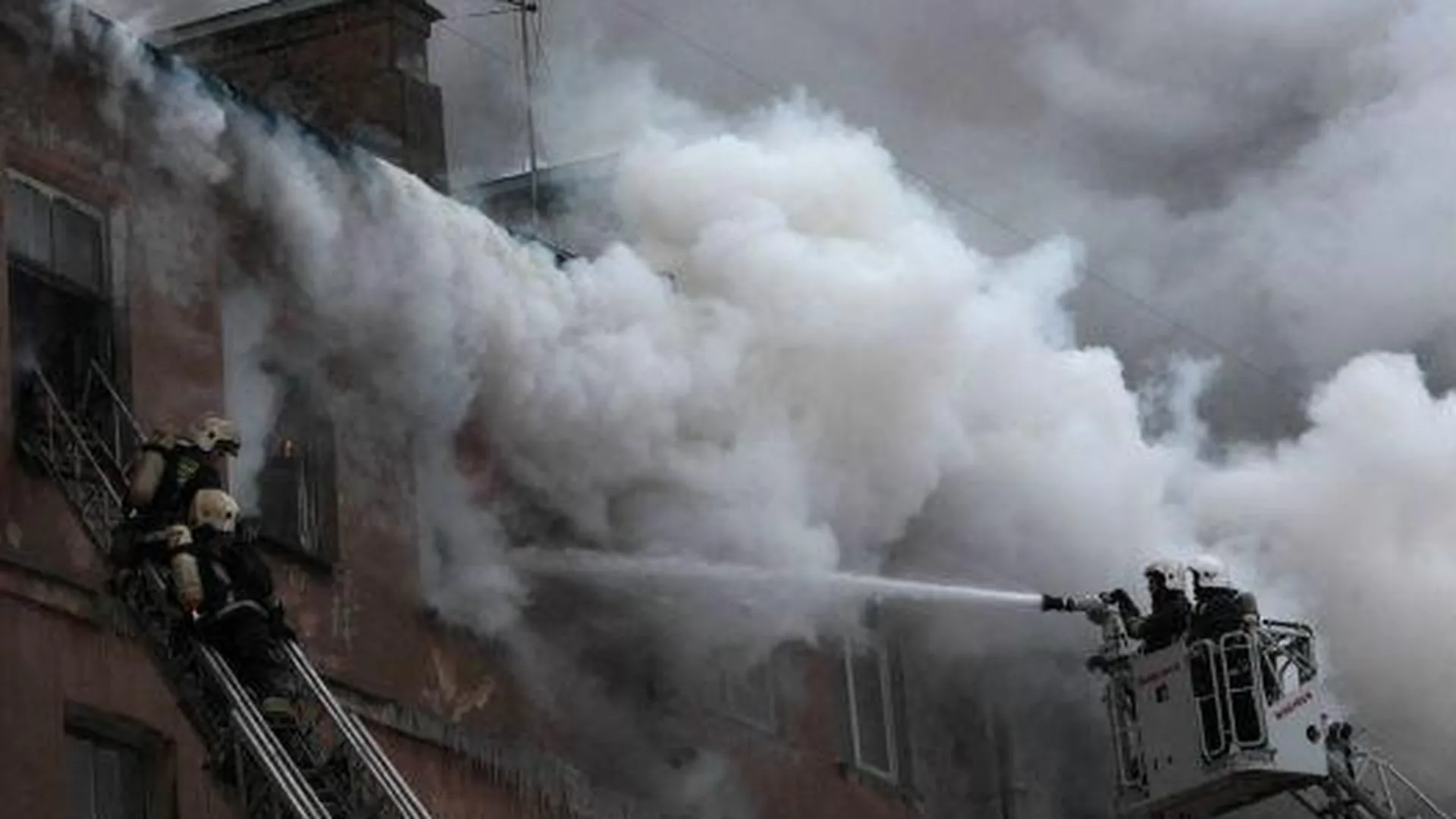 МЧС: крупный пожар произошел в Ногинске – пострадавших нет