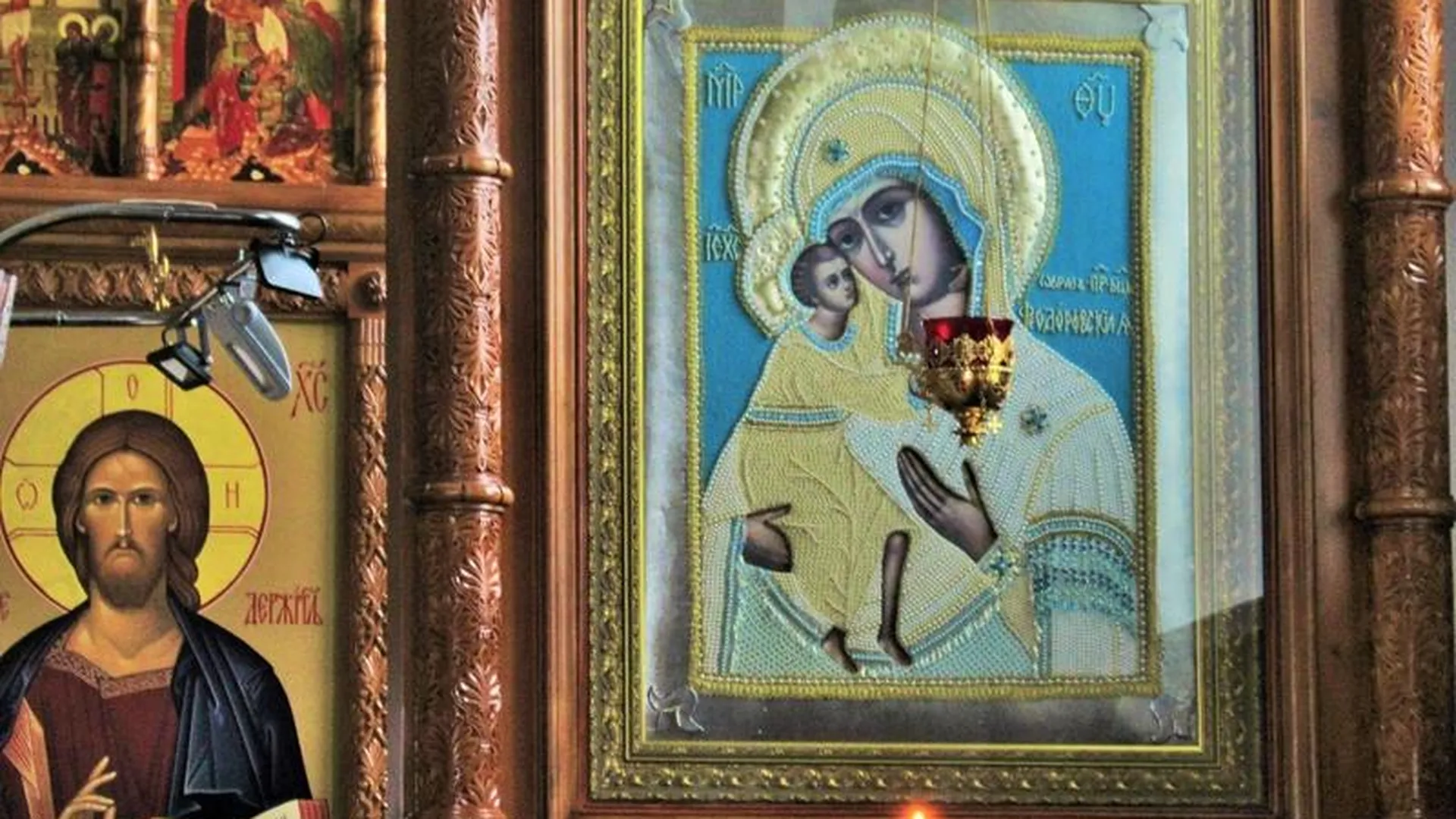 Списки Феодоровской иконы в Бобреневом монастыре