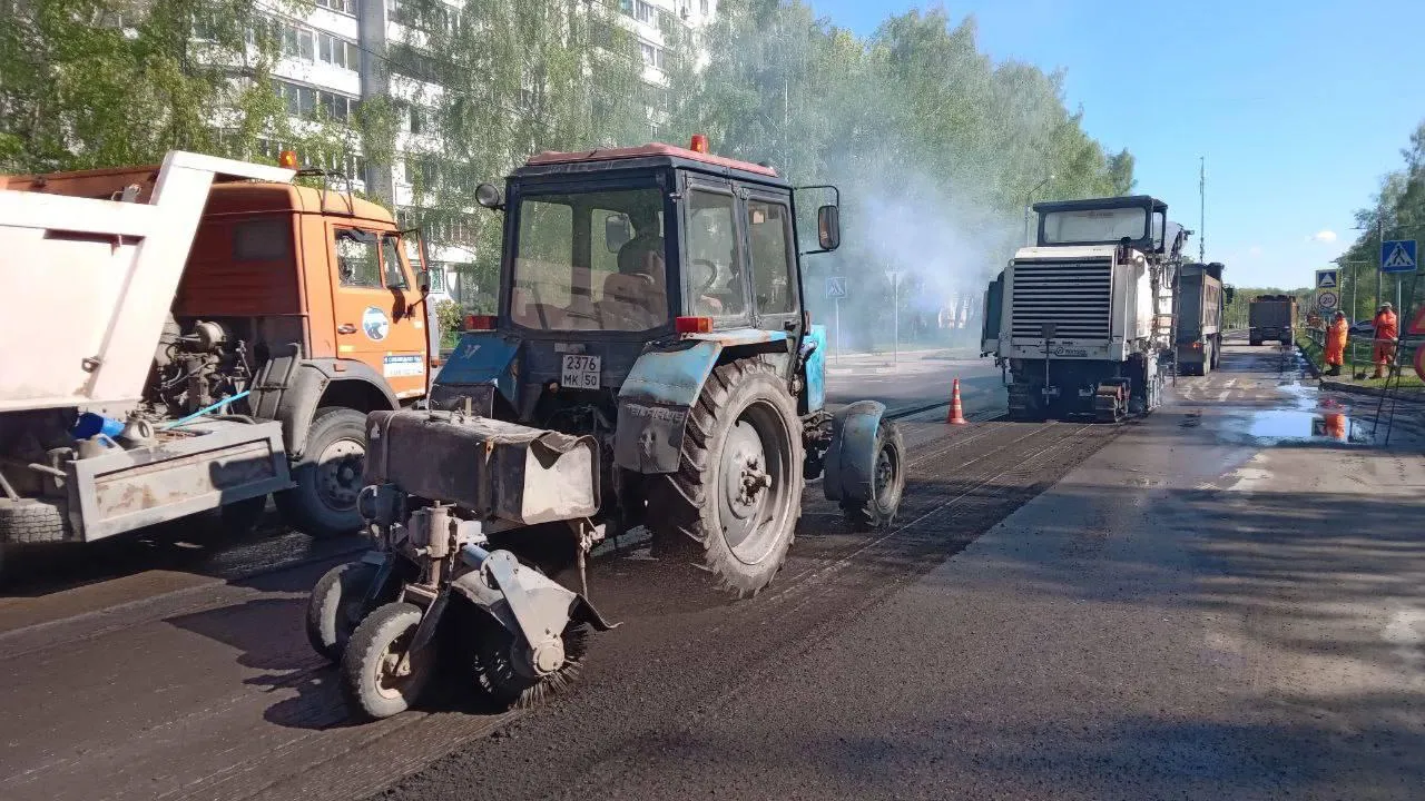 Более 100 километров дорог Подмосковья отремонтируют по нацпроекту в этом  году | 360°