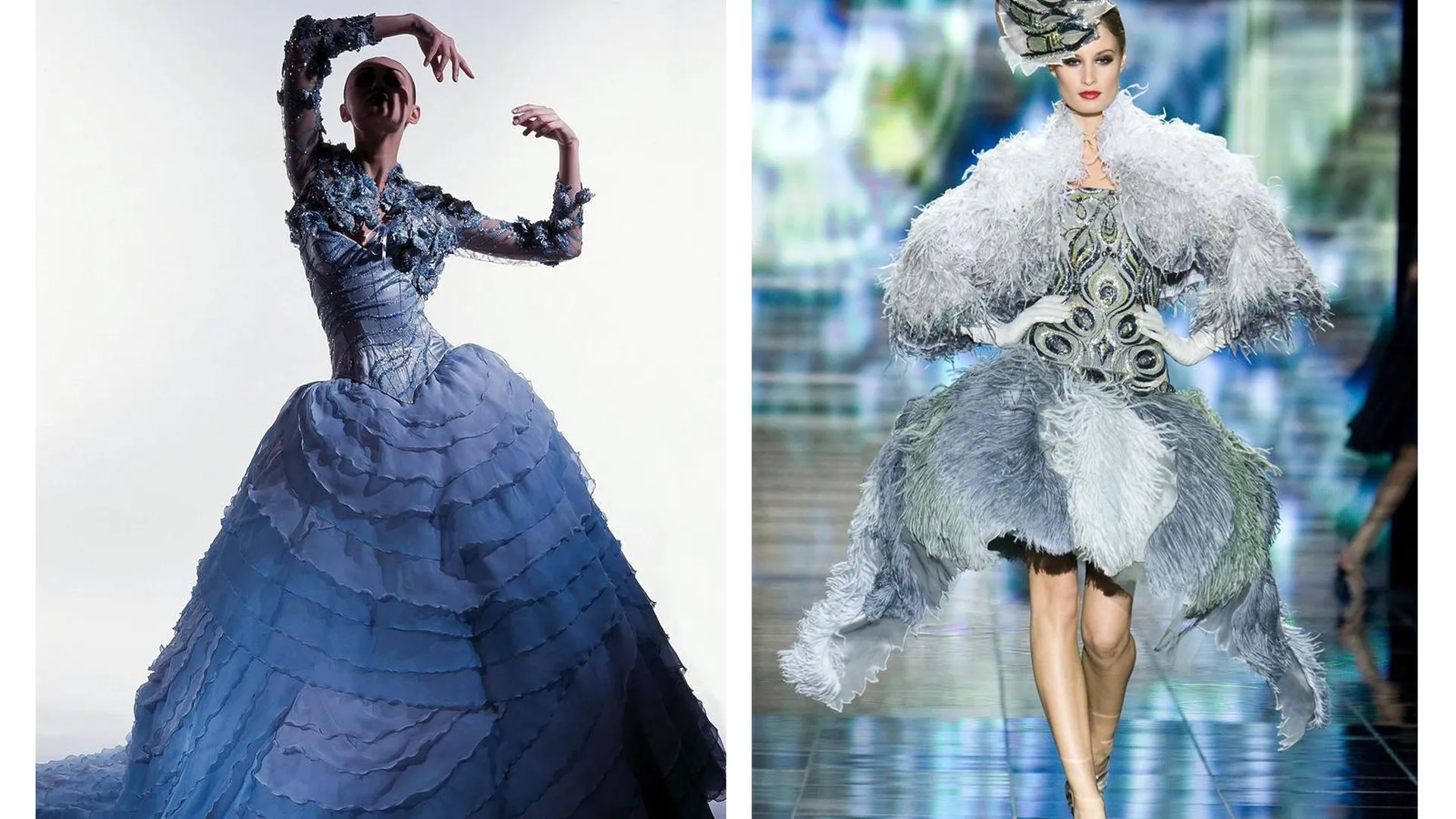 Платья из коллекции Haute couture by Valentin Yudashkin