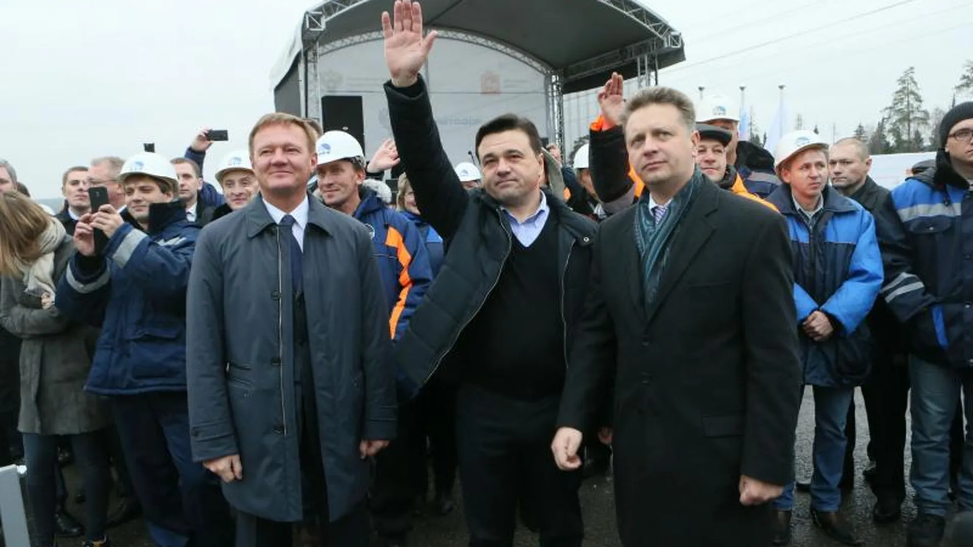 Губернатор принял участие в открытии участка трассы М-9 «Балтия»