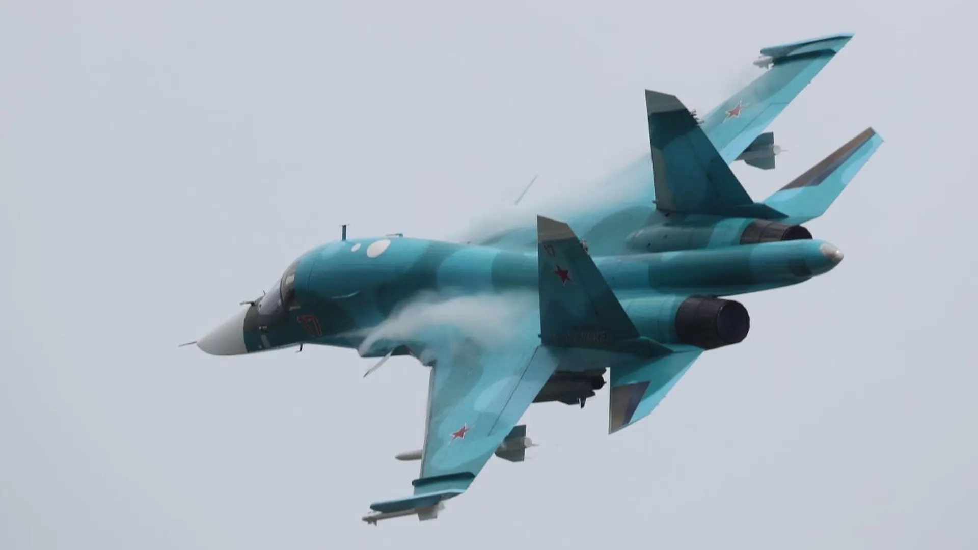 В Воронежской области потерпел крушение самолет Су-34