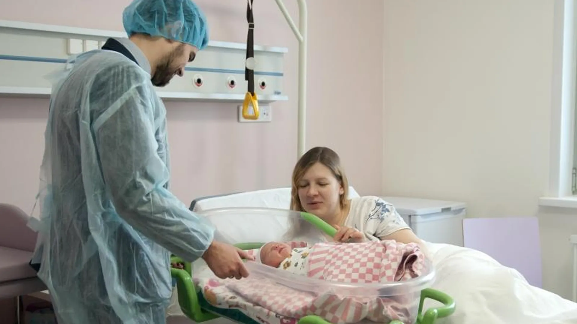 В перинатальном центре Сергиева Посада родился первый ребенок