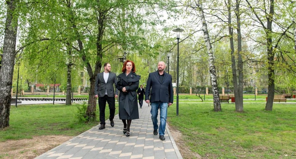 Парк в Павловской Слободе благоустроят к концу мая