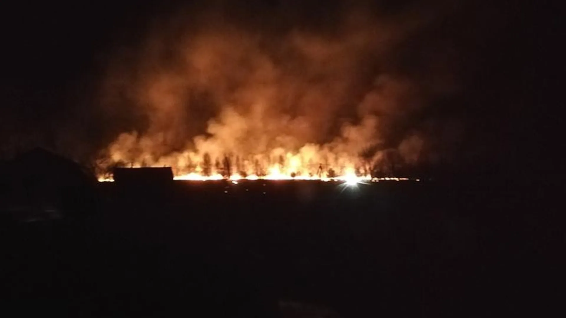 Пожарные спасли от огня две деревни под Егорьевском