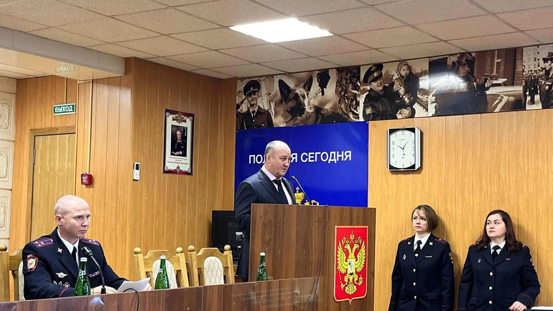 Глава Егорьевска поздравил сотрудников органов внутренних дел с профессиональным праздником