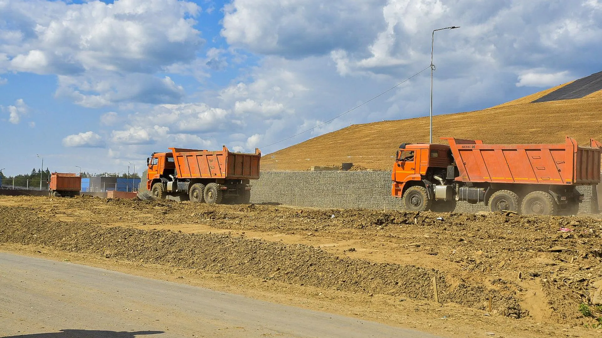 Технический этап рекультивации бывшего мусорного полигона в Солнечногорске завершится осенью