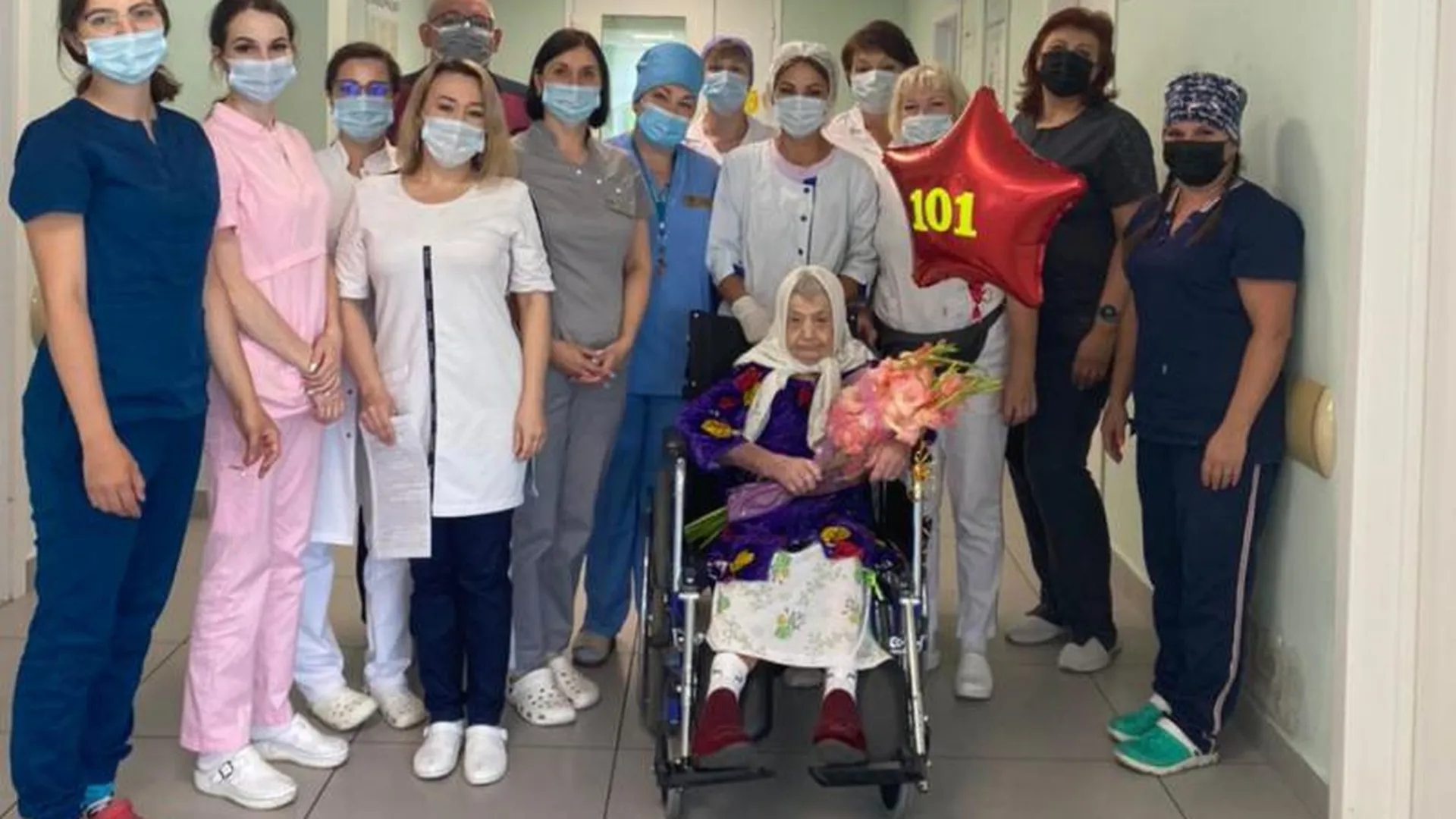 Выход из «красной зоны» – лучший подарок: 101-летняя жительница Балашихи поборола ковид