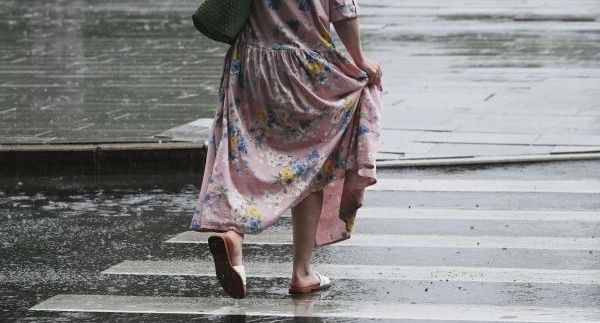 Женщину сдуло в Царицынский пруд во время урагана в Москве