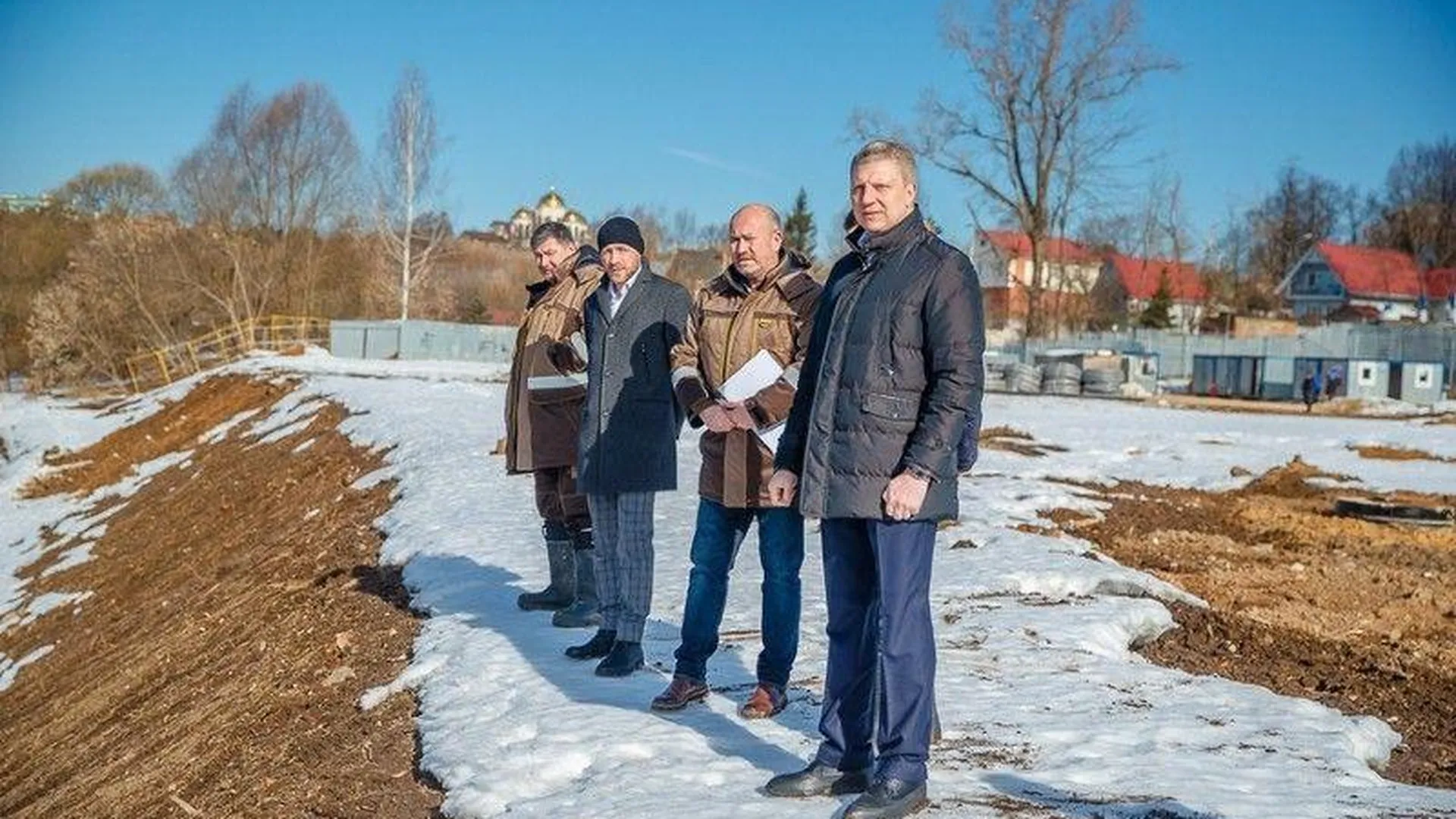 Реконструкция стадиона «Спартак» продолжается в Звенигороде