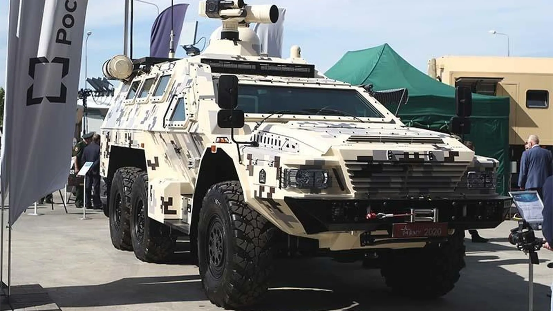 Фрязинский бронеавтомобиль покорил «Армию-2020»