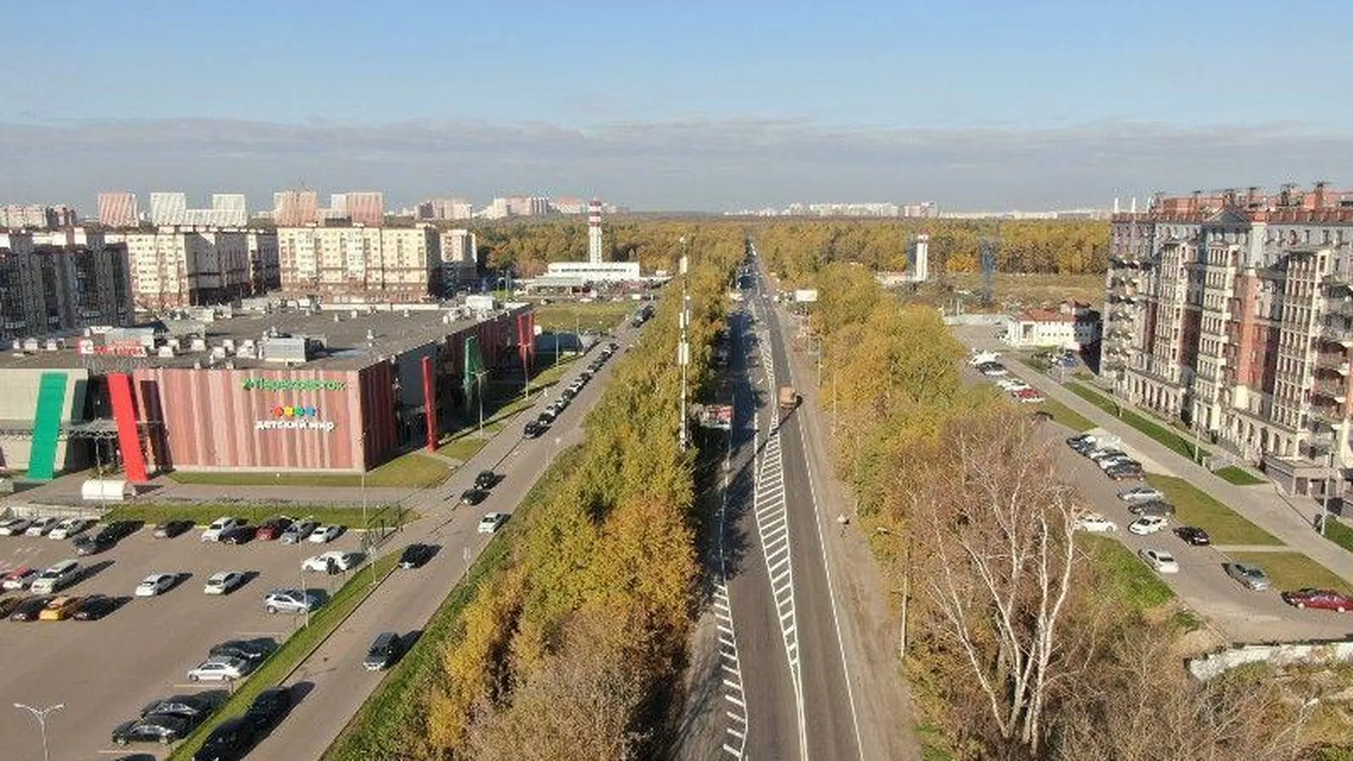 В Ленинском округе оптимизировали движение на шоссе возле ЖК «Государев Дом»