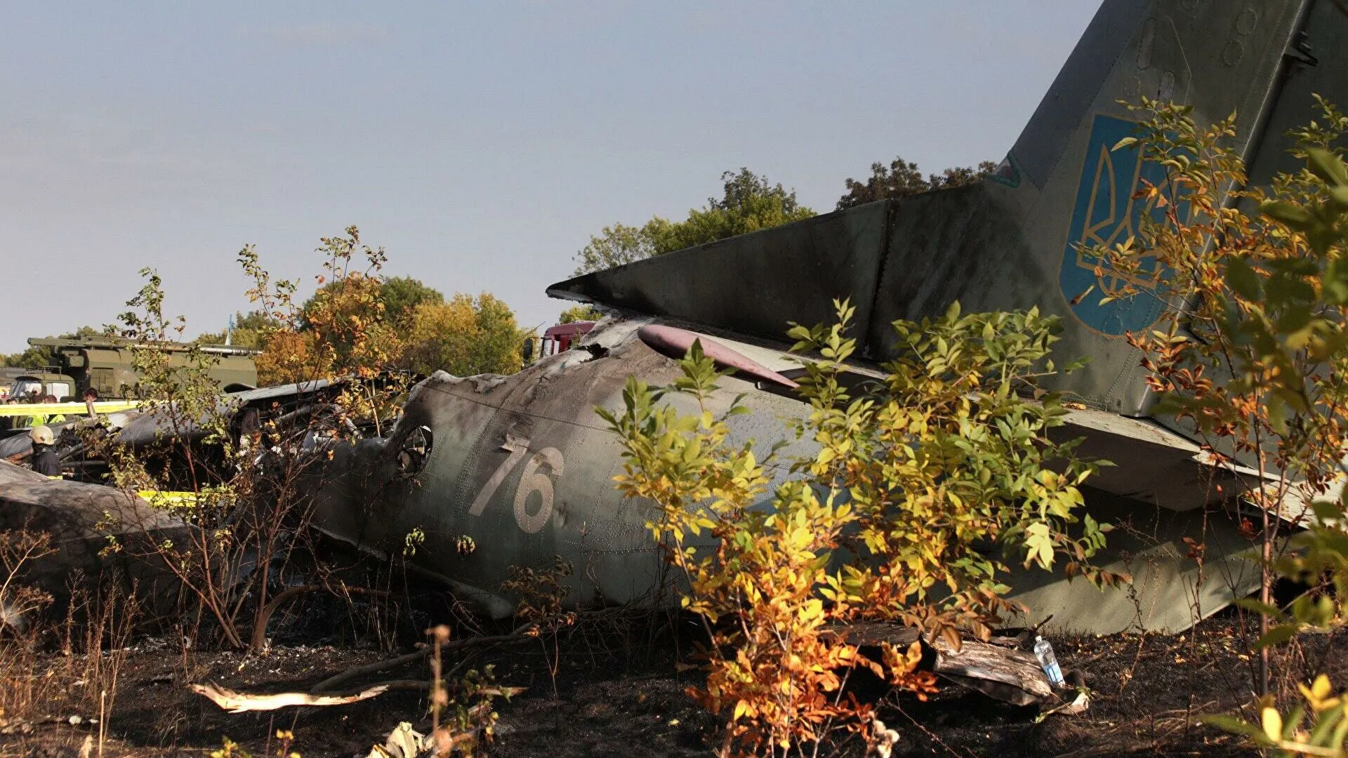 Выживший при крушении Ан-26 под Харьковом курсант рассказал об авиакатастрофе