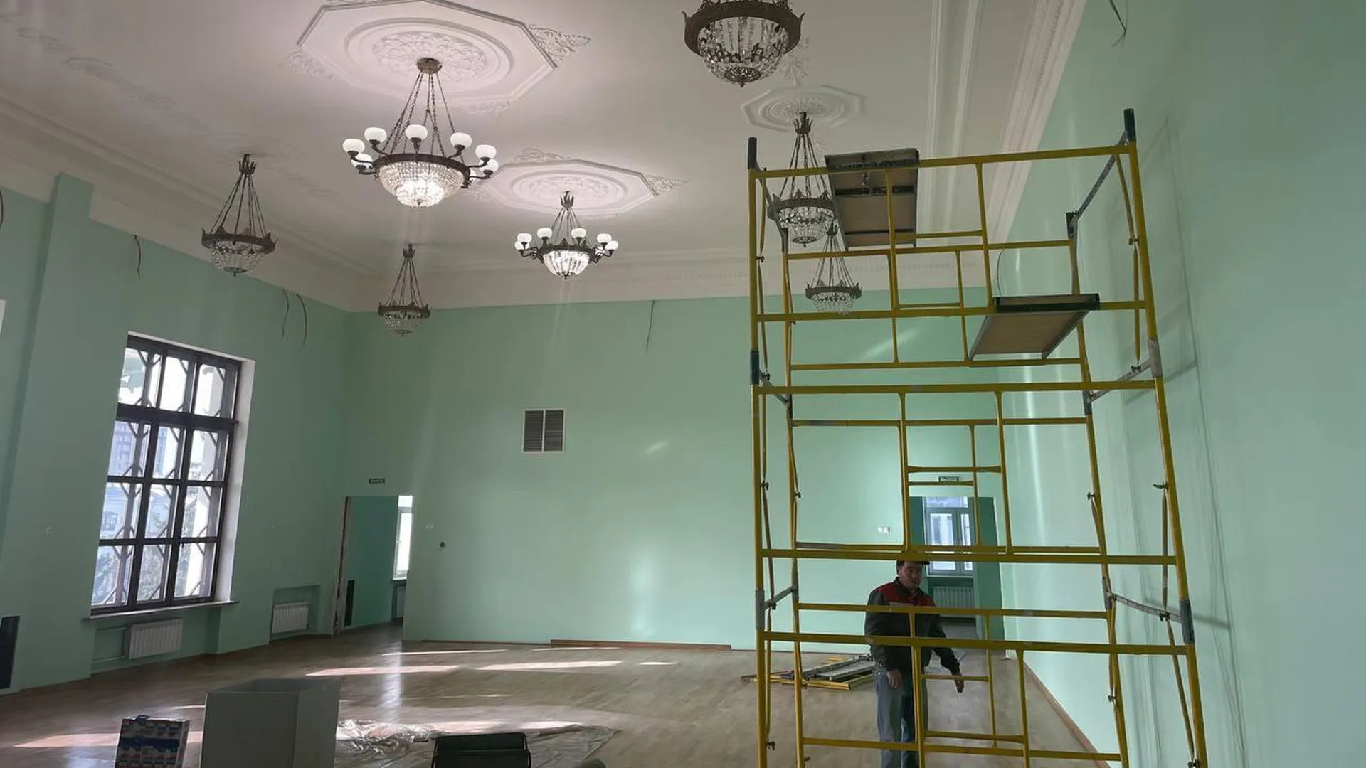 Капитальный ремонт Дворца культуры в Ступино планируют завершить до конца этого года