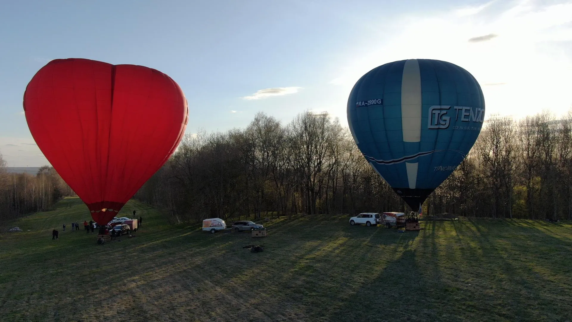 С марта по октябрь можно прокатиться на воздушном шаре в Дмитрове