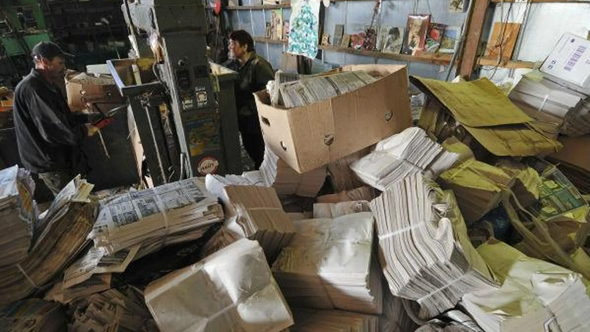 Более 10 тонн макулатуры сдали жители Воскресенского района