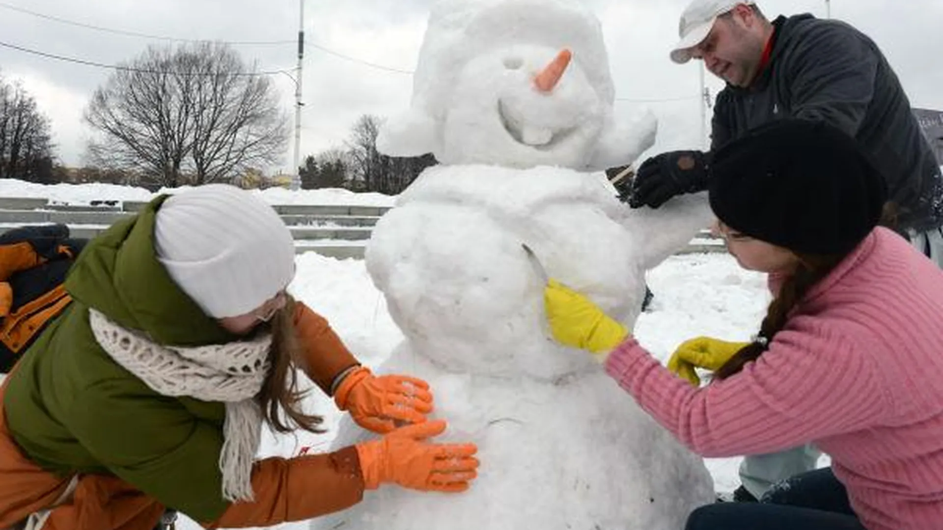 Слепить лучшего снеговика и получить приз можно будет в поселении Киевский 24 января