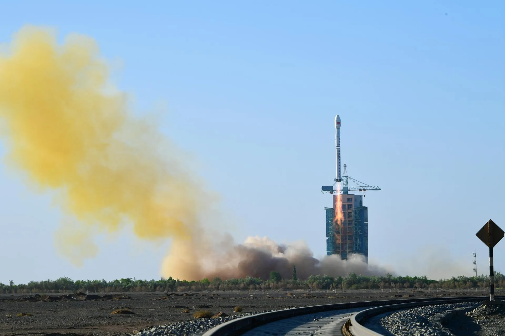 Запуск китайского спутника / Wang Jiangbo / XinHua