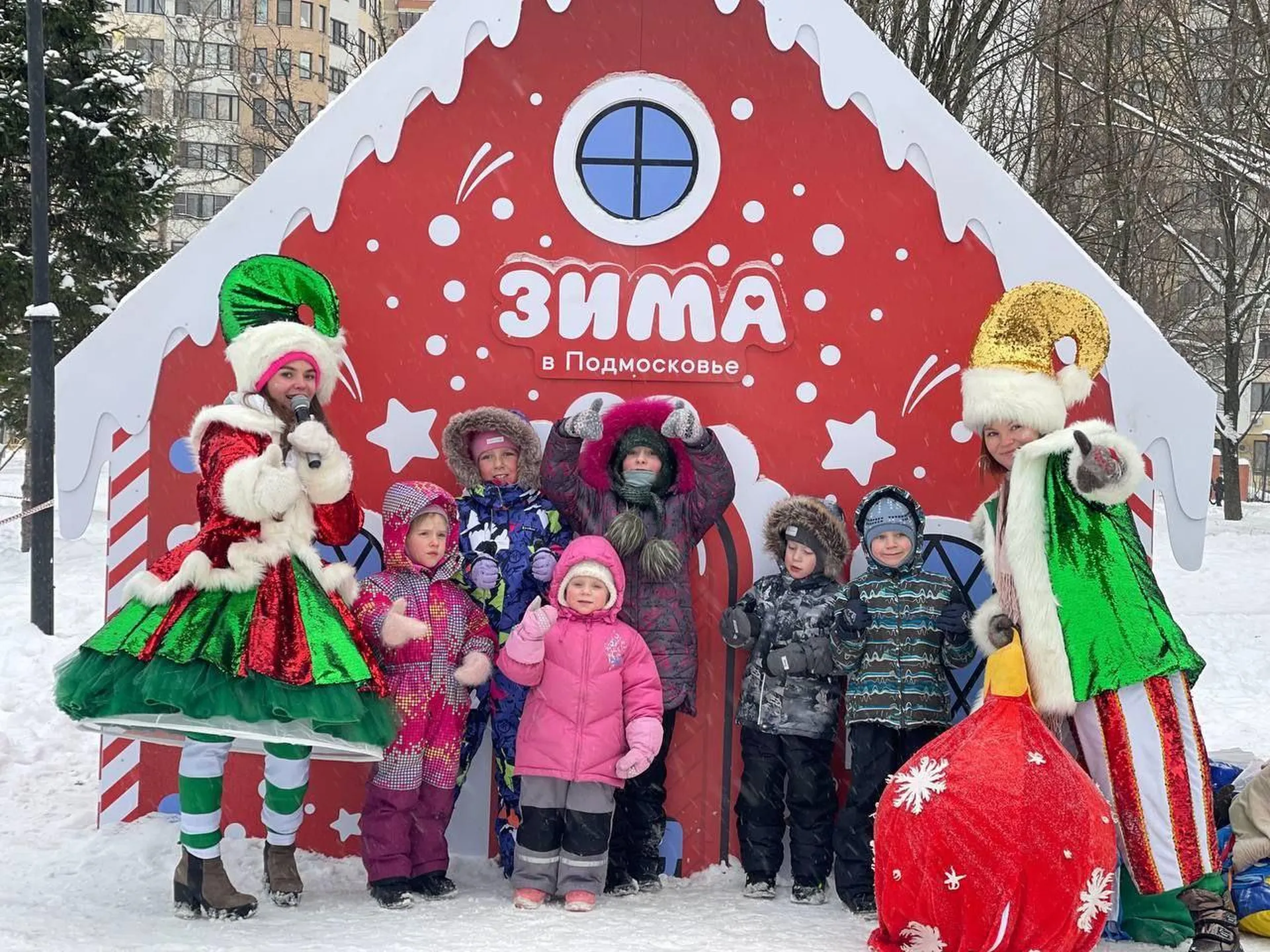 Знак качества от МосОблпПарков «Дед Мороз рекомендует» получил Центральный городской парк Реутова