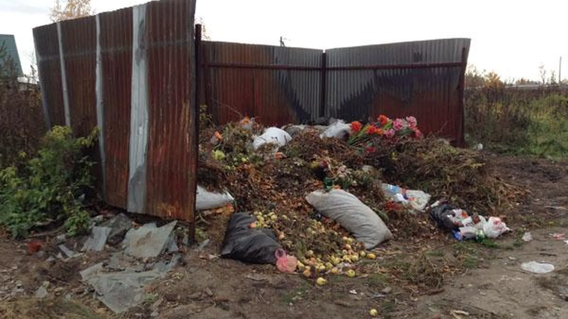 Серпуховский район тонет в мусоре