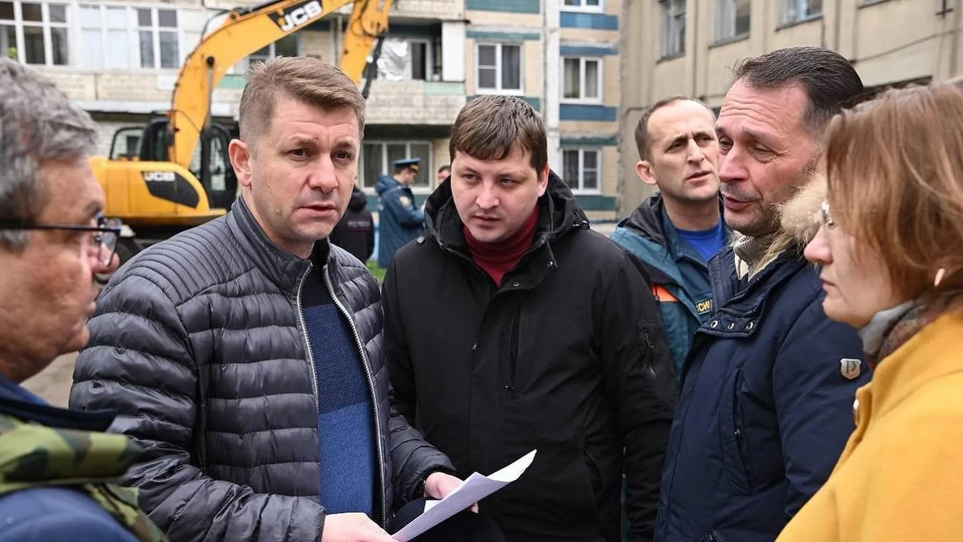 Местные жители рассказали, как проходит эвакуация в Белгороде из-за бомбы в жилом районе