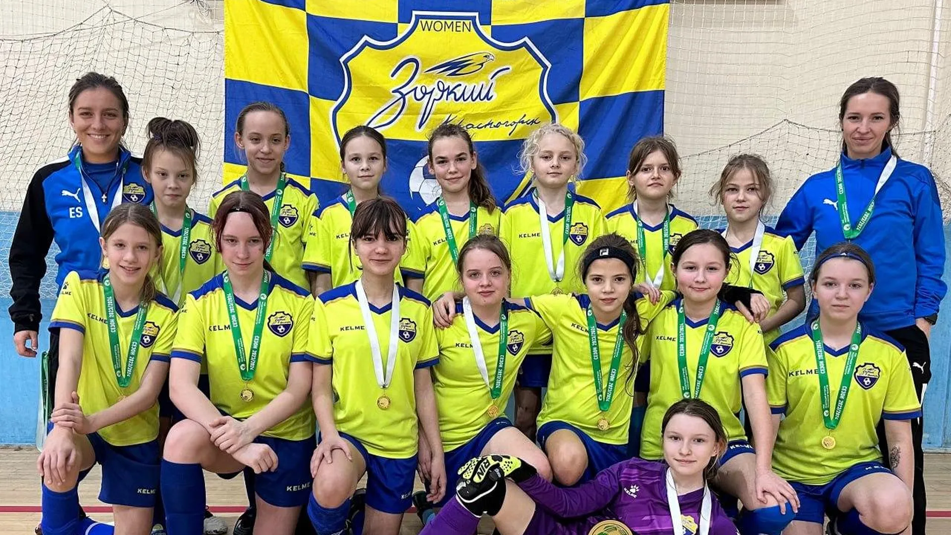 На подмосковном Первенстве по мини-футболу победу одержали спортсменки из округа Красногорск