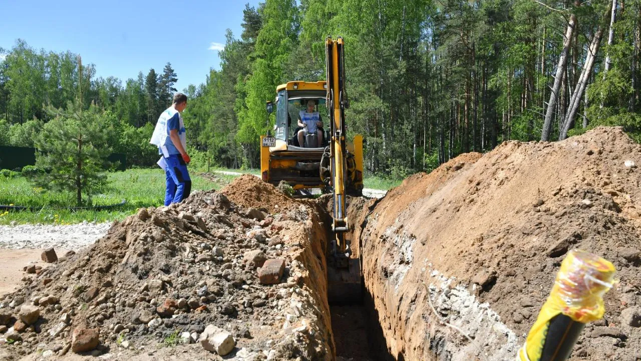 Газопроводы к ранее не газифицированным населенным пунктам строят в Подмосковье