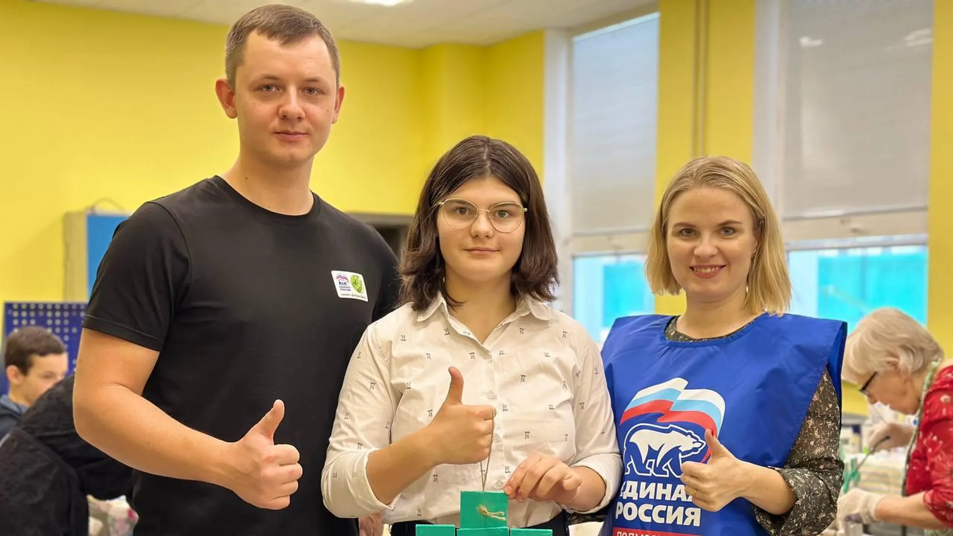Для воспитанников центра «Созвездие» в Красногорске провели мастер-классы