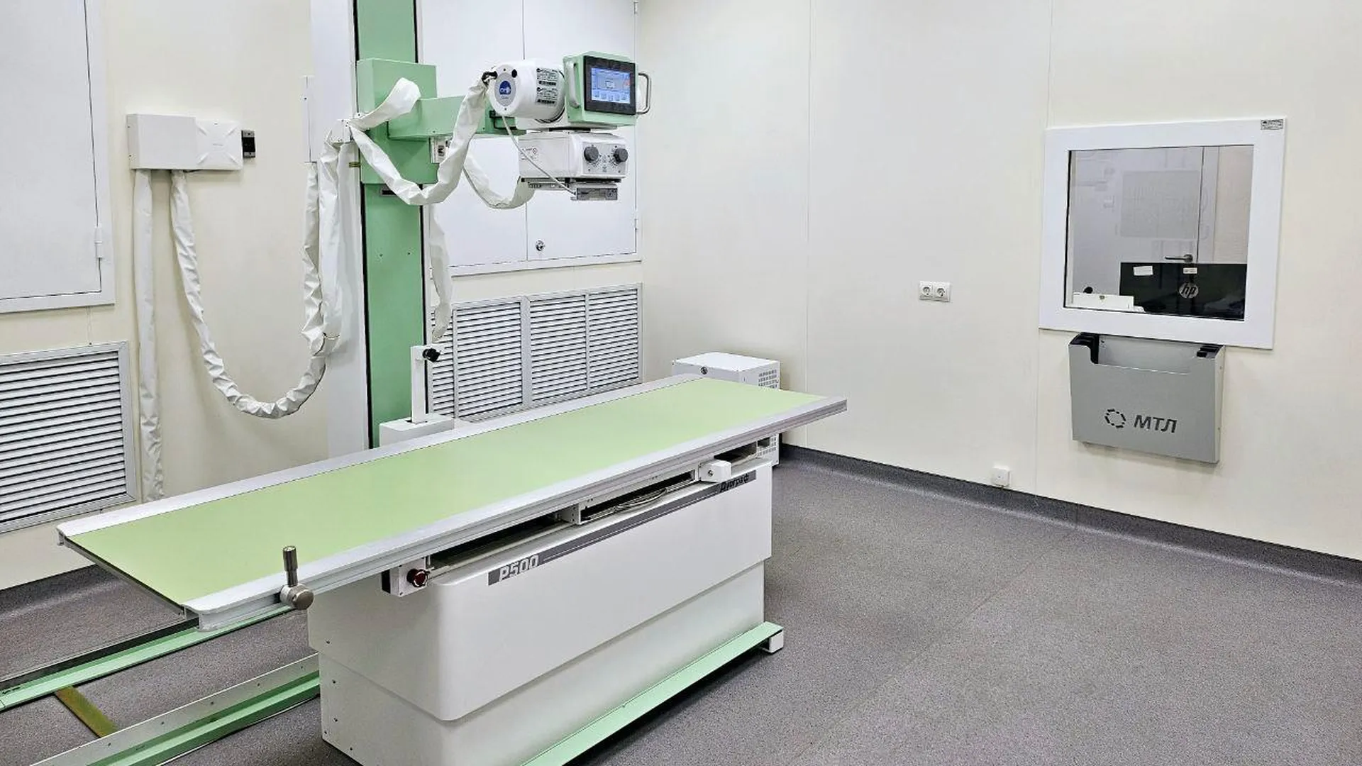 Новый рентген-аппарат установили в поликлинике Раменской больницы