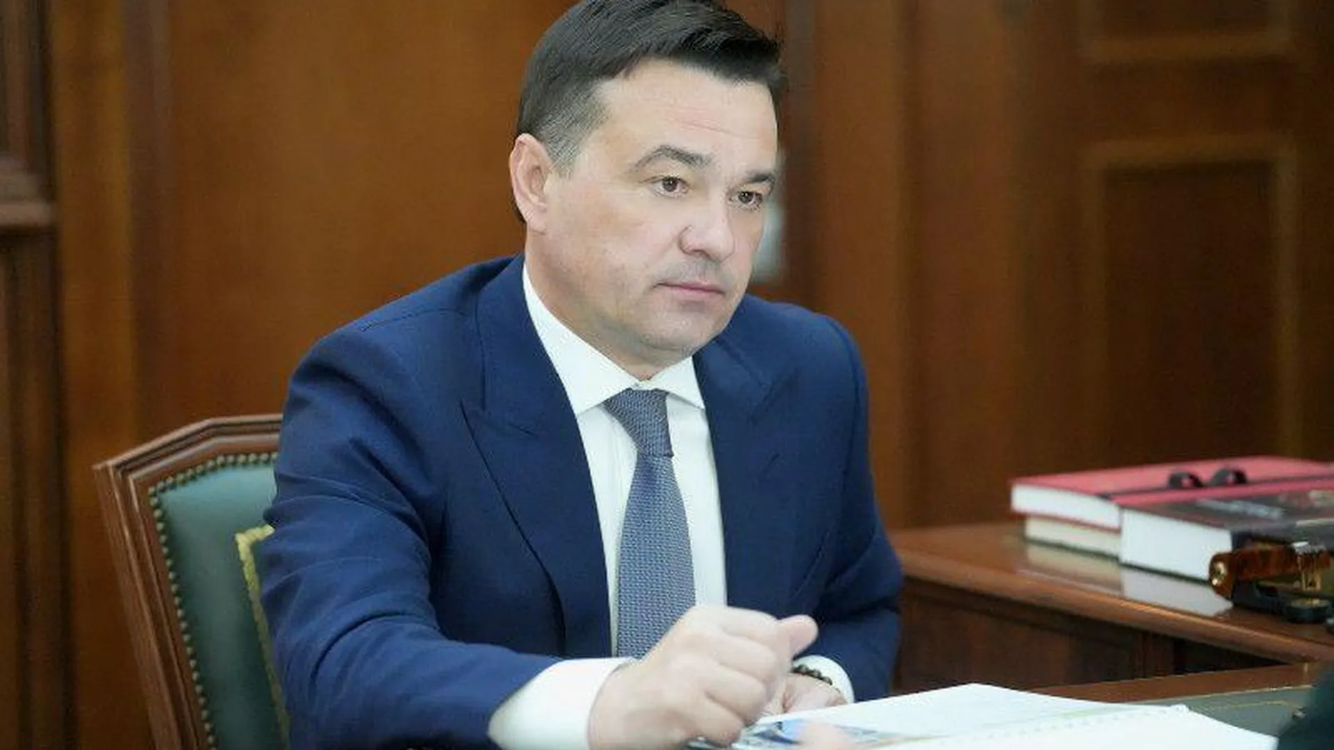 Губернатор Подмосковья обсудил с главой округа Клин вопросы благоустройства