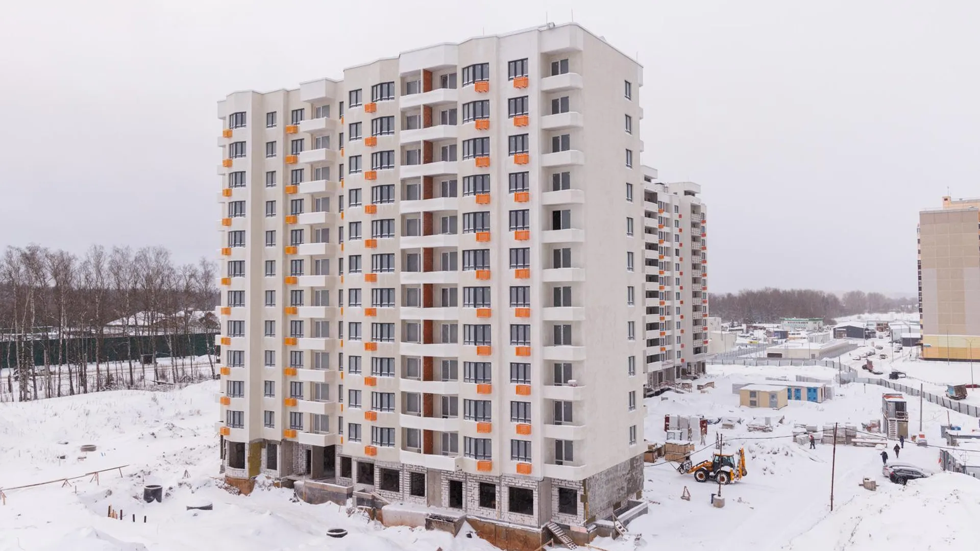 В подмосковном Одинцове строят современный жилой комплекс