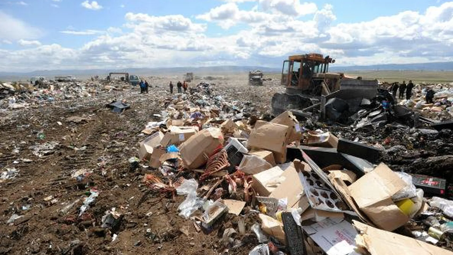 Трехметровая гора мусора обнаружена экологами в Воскресенске