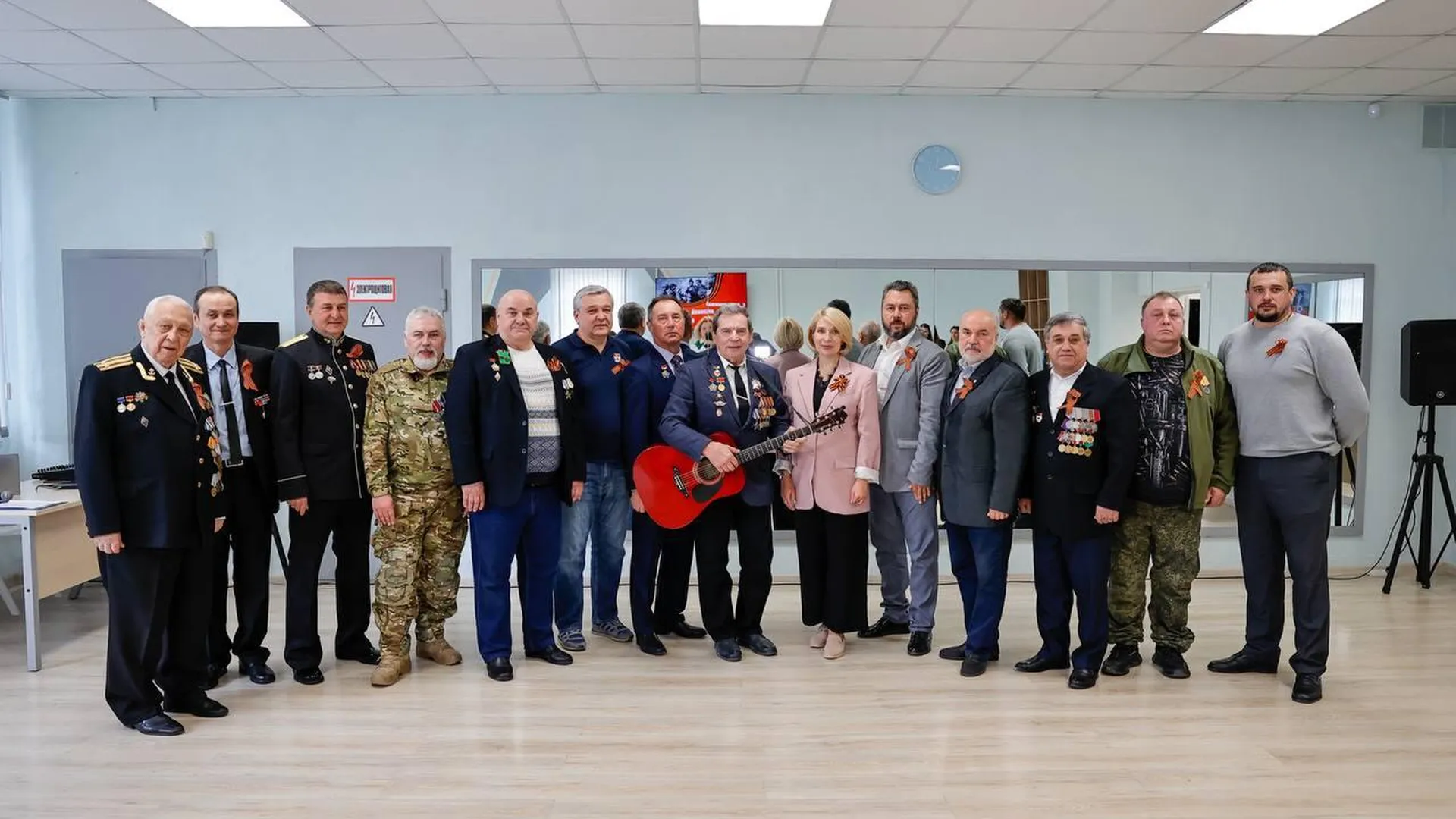 В мытищинском центре «Леонидовка» прошла встреча главы округа с участниками «Боевого братства»