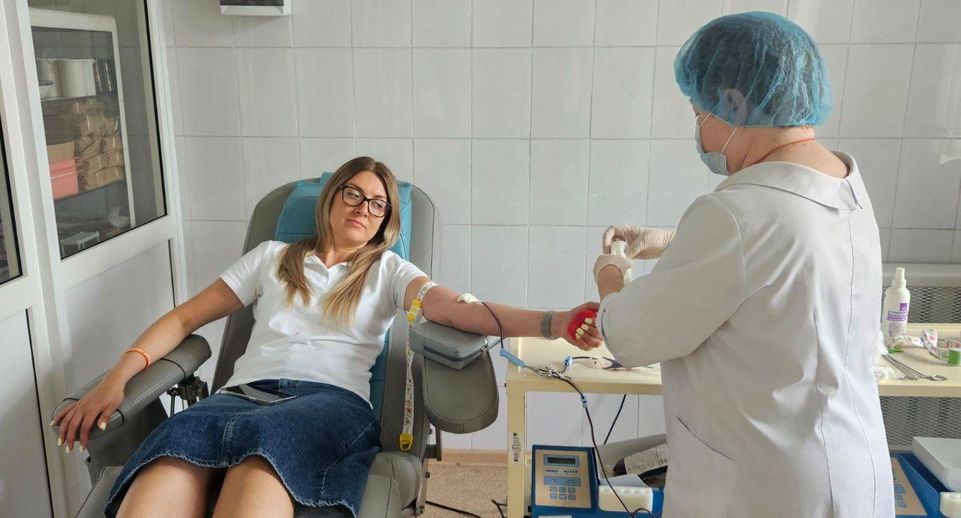 Еще свыше 30 жителей Подмосковья стали донорами крови