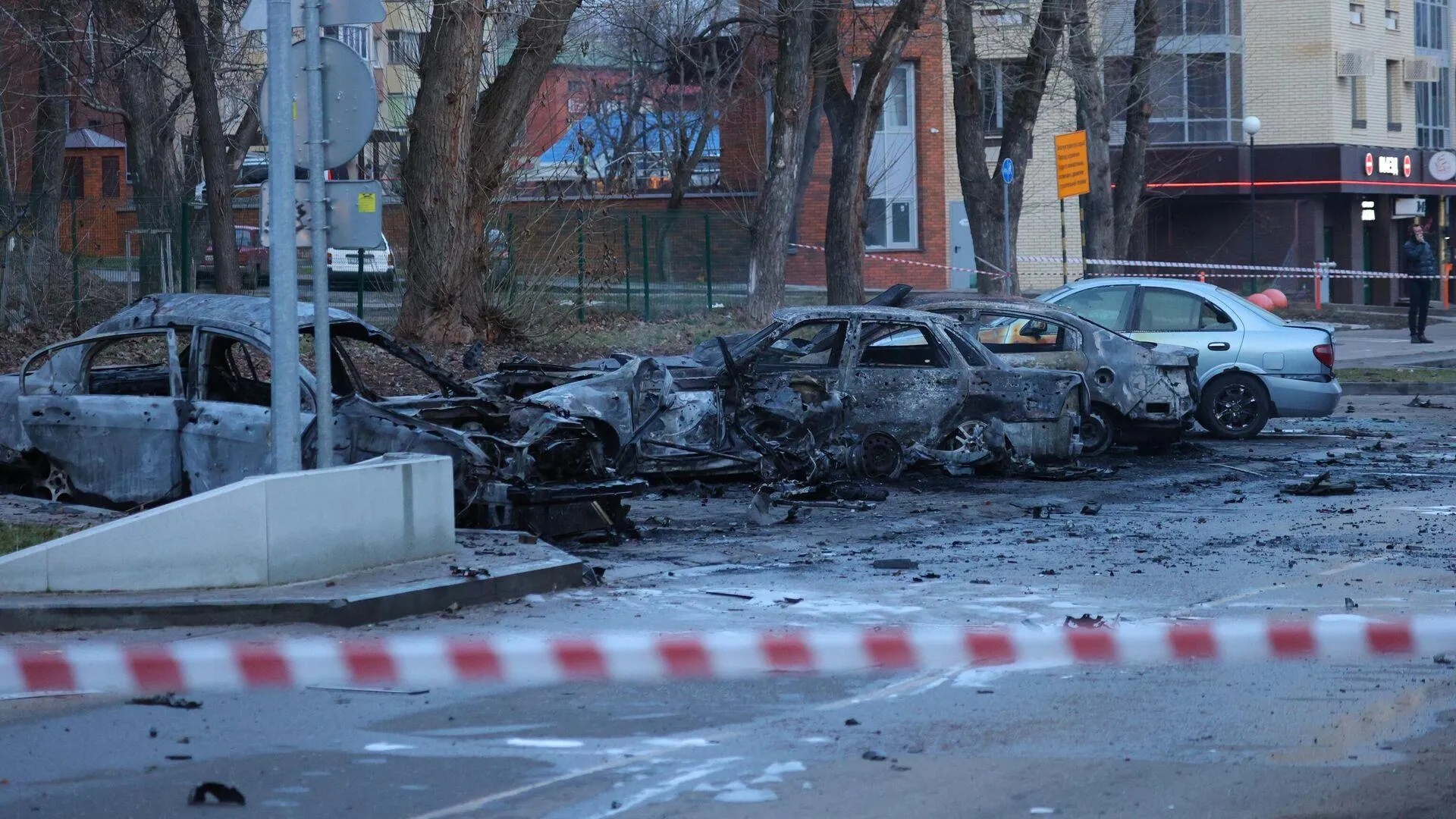 Дрон ВСУ атаковал автомобиль под Белгородом