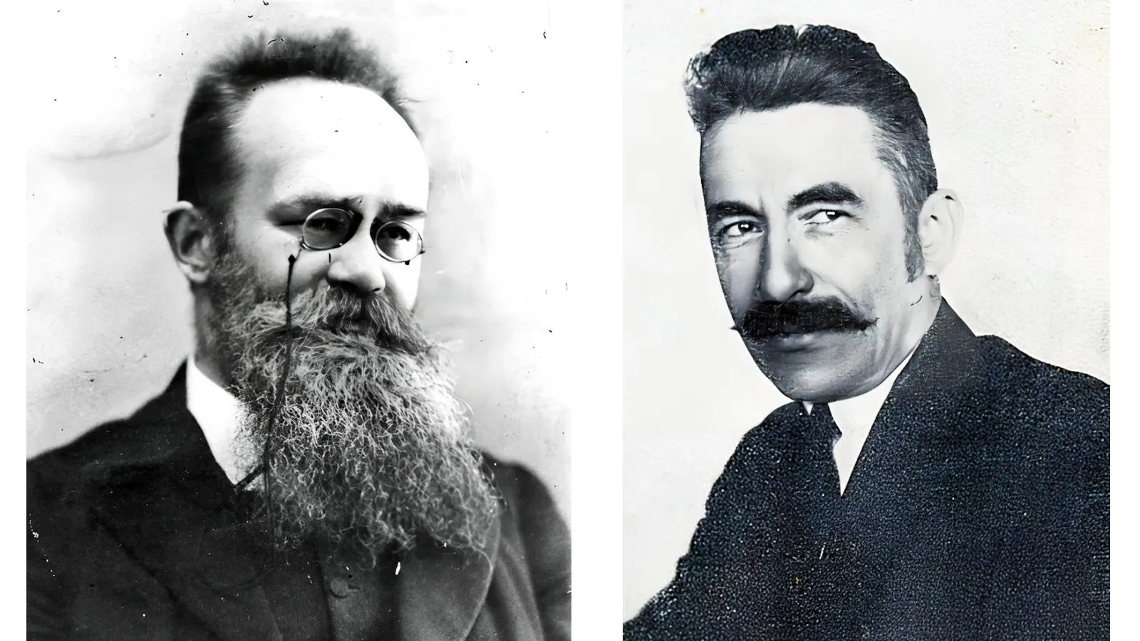 Слева направо: Михаил Грушевский; Паулин Свенцицкий