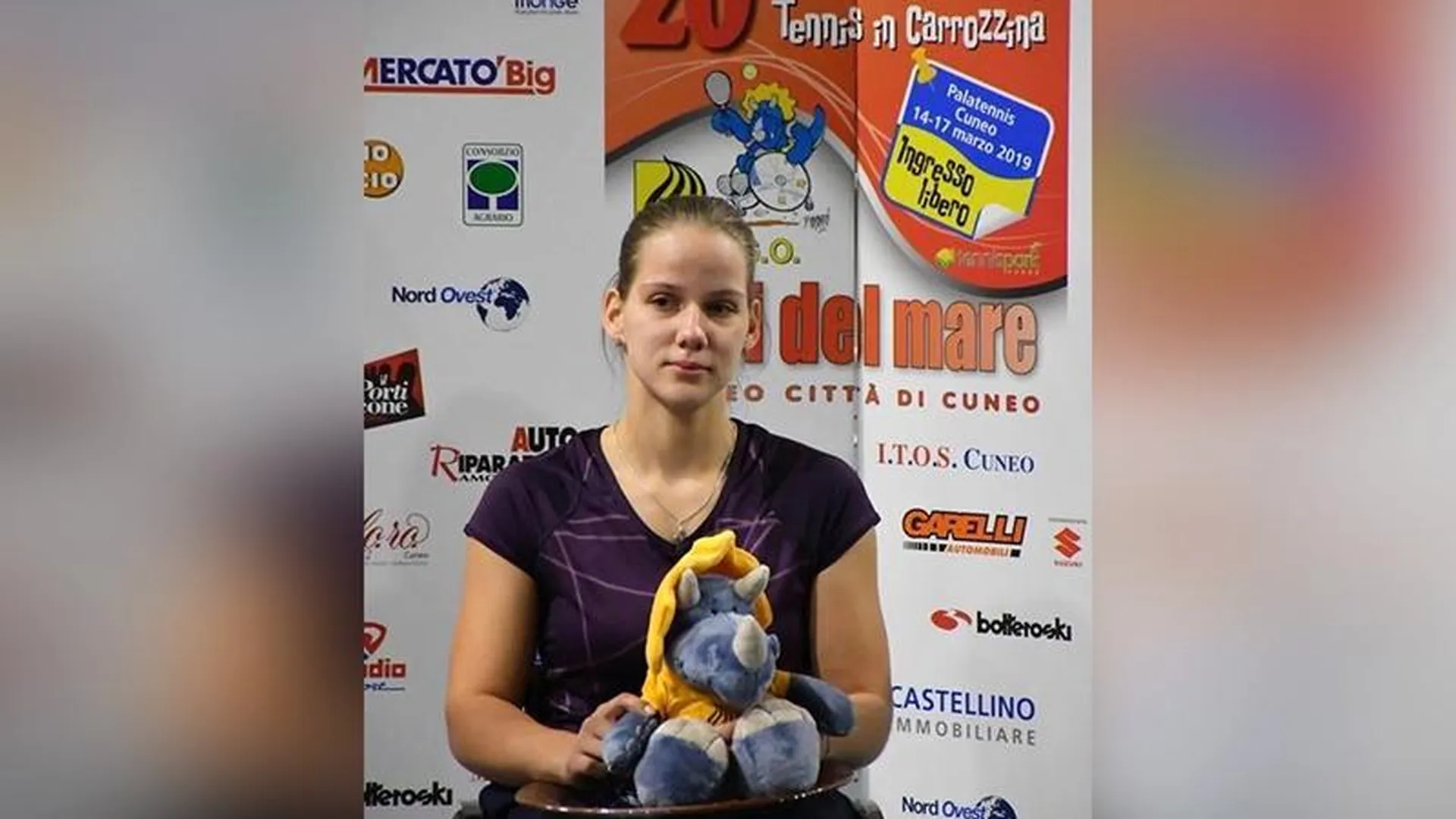 Теннисистка-колясочница из Дмитрова победила на турнире в Италии