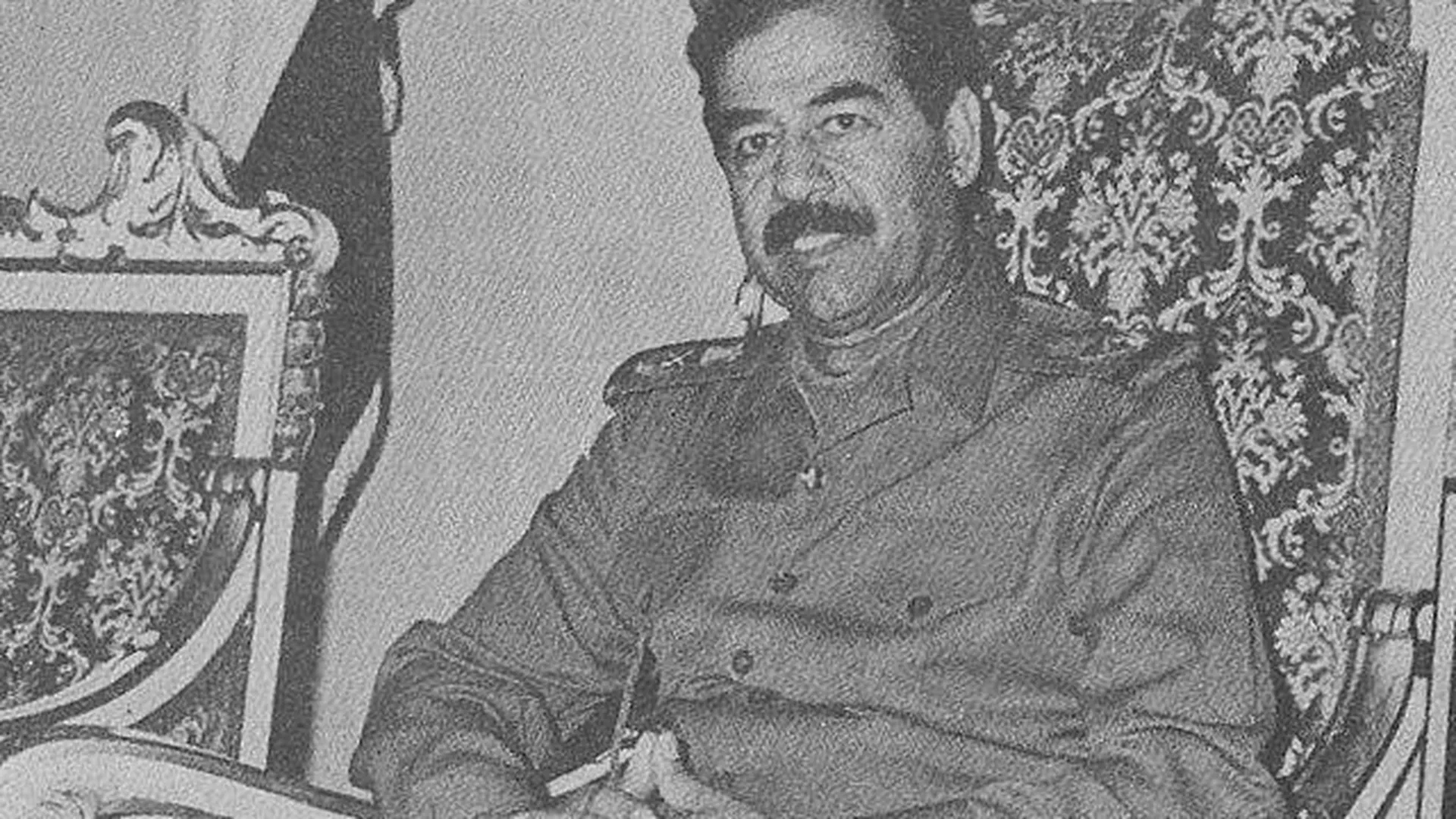 Президент Ирака (1979-2003) Саддам Хусейн