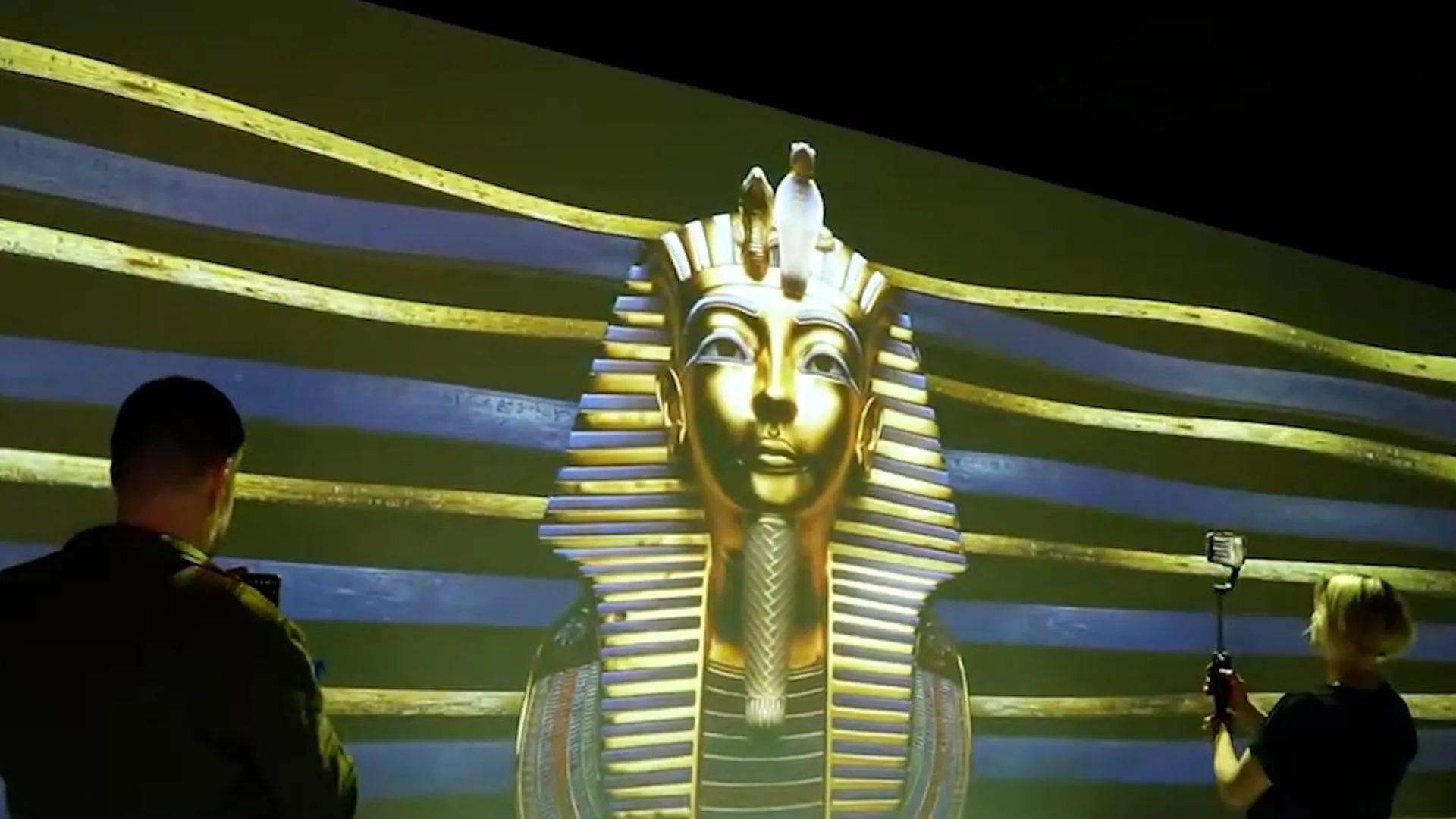 Новое цифровое шоу«Тутанхамон» запустили на ВДНХ