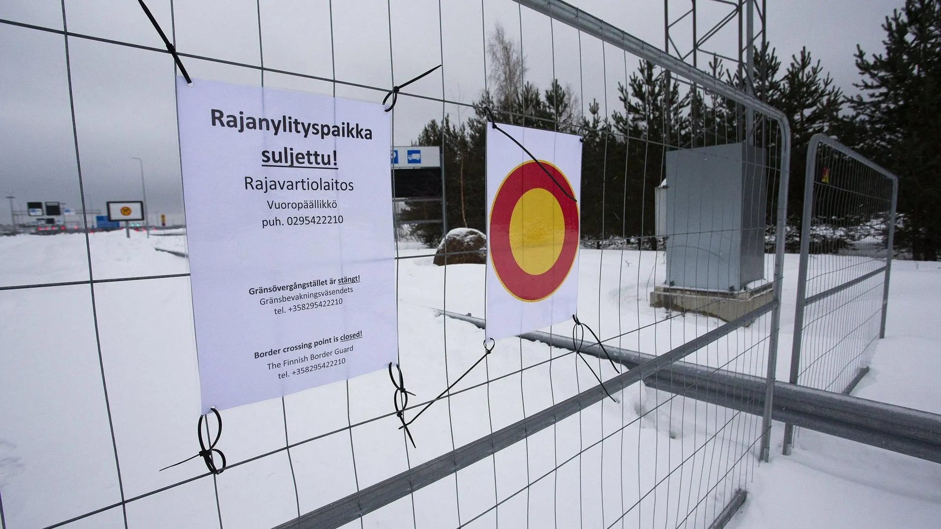 Закрытая граница Финляндии с Россией / IMAGO / Lauri Heino