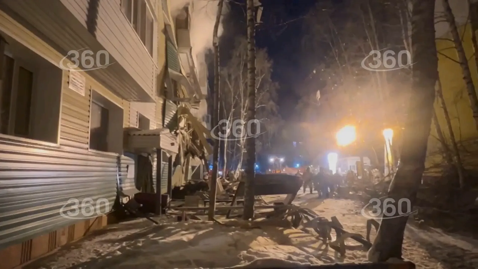 Число погибших в результате взрыва газа в доме в Нижневартовске выросло