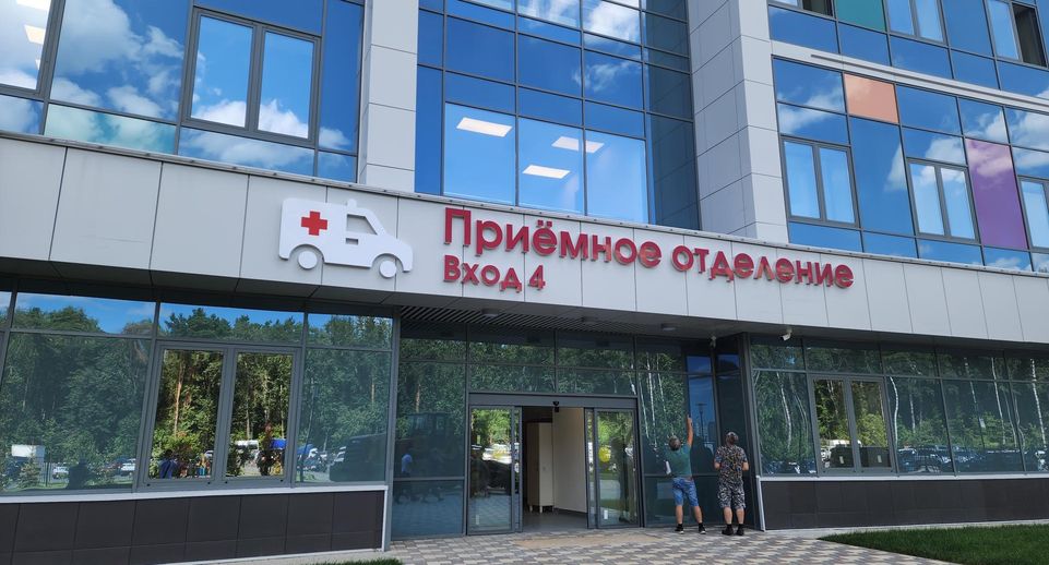 Готовность детского госпиталя имени Рошаля в Красногорске достигла 99%