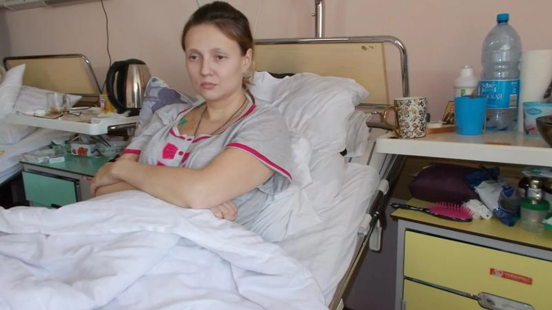 Жительница Подольска, которой ампутировали ногу, ведет борьбу за своих детей