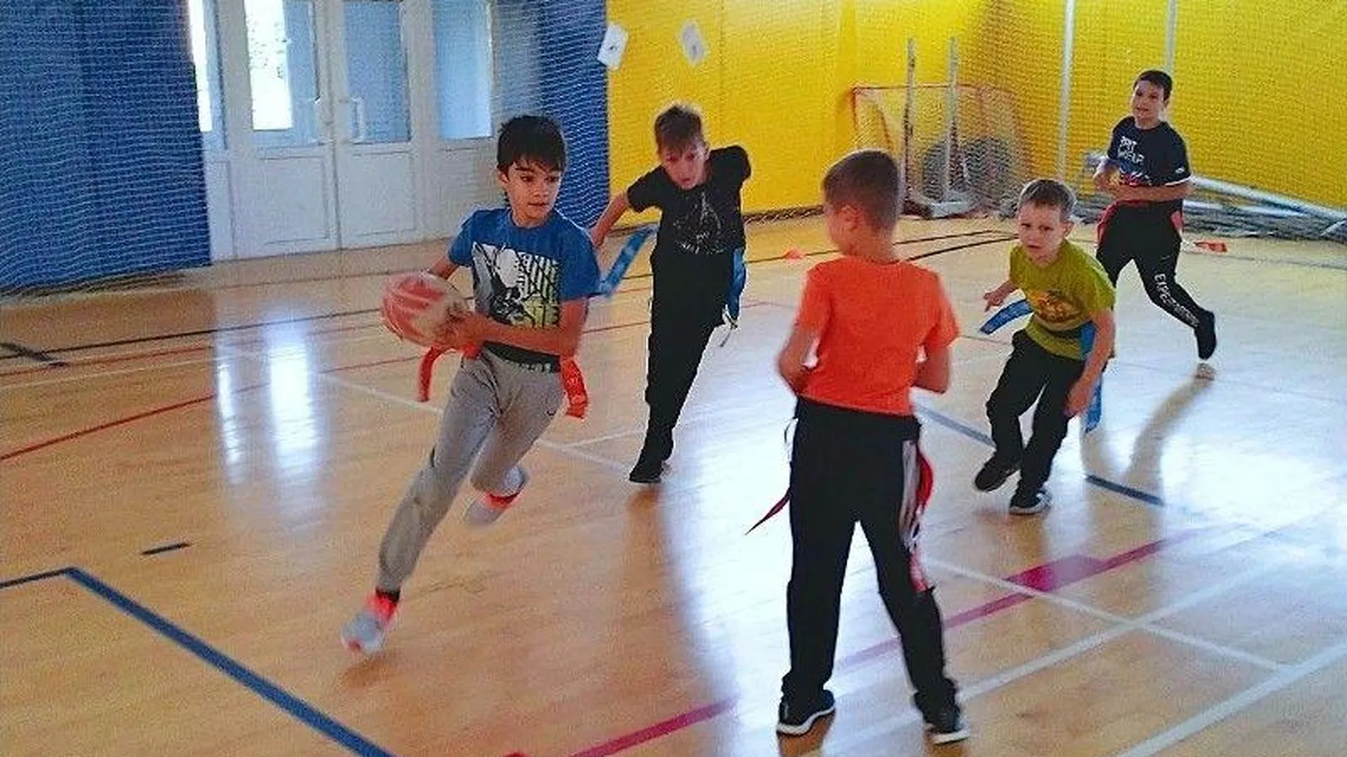 Соревнования «Школьной лиги тэг-регби» стартовали в Подмосковье
