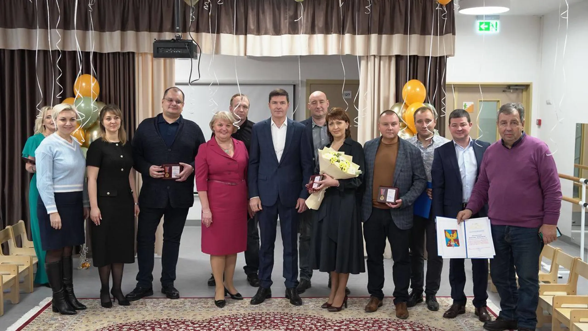 Владимир Волков принял участие в открытии нового детского сада в Люберцах