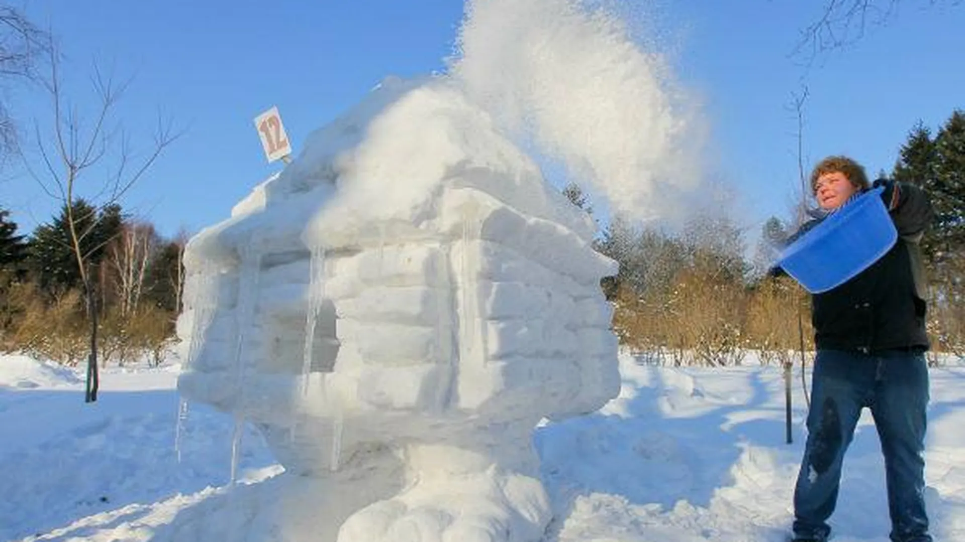 Фестиваль снежных фигур состоится во Фрязино